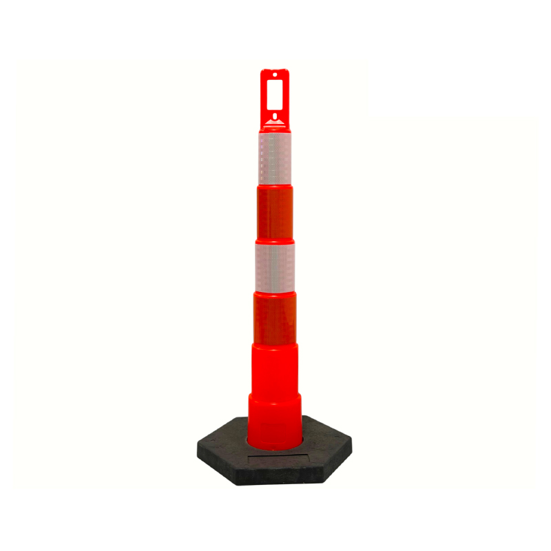 Ergonomisk bærbar T-TOP Fleksibel Delineator Post