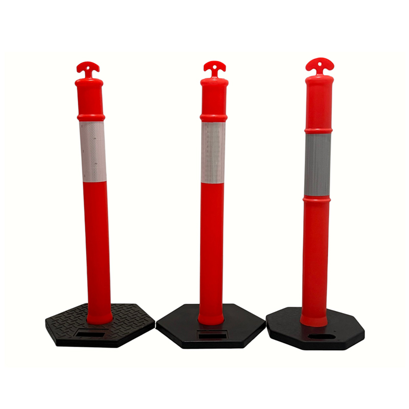 Ergonomisk bærbar T-TOP Fleksibel Delineator Post