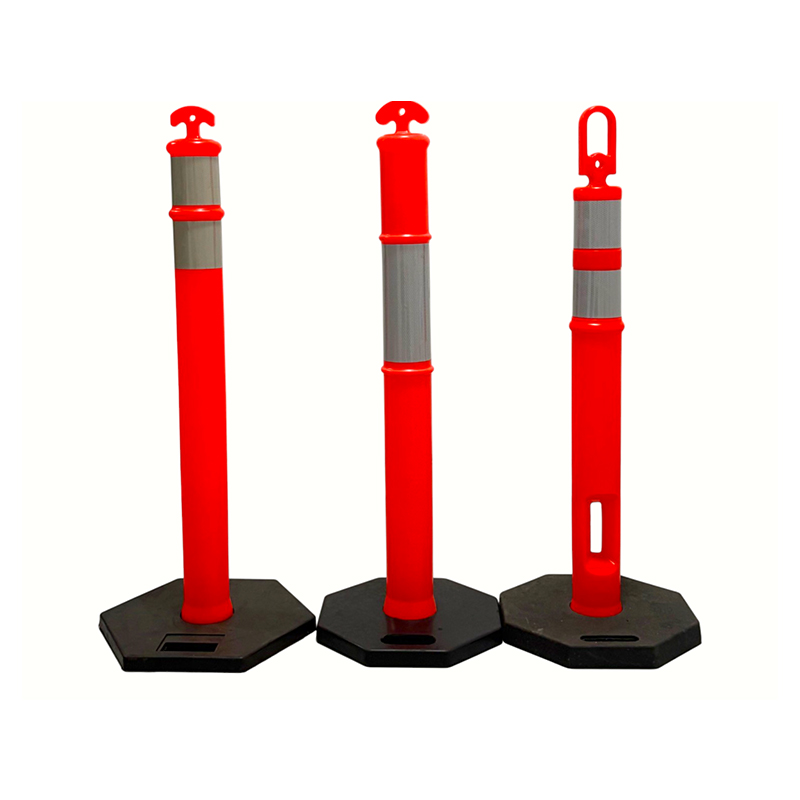 Ergonomisk bærbar T-TOP Fleksibel Delineator Post