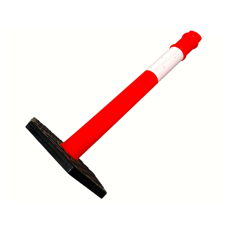 Ergonomisk bærbar T-TOP Fleksibel Delineator Post