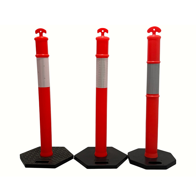 Ergonomisk bærbar T-TOP Fleksibel Delineator Post