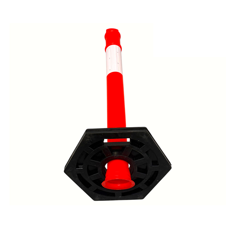Ergonomisk bærbar T-TOP Fleksibel Delineator Post
