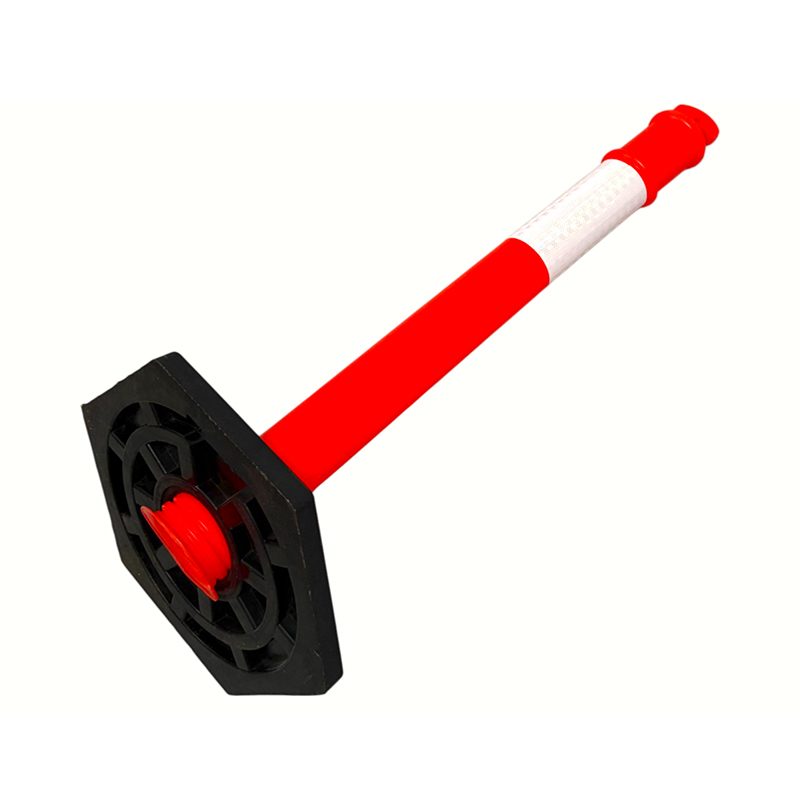 Ergonomisk bærbar T-TOP Fleksibel Delineator Post