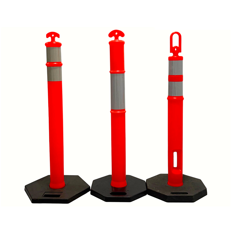 Ergonomisk bærbar T-TOP Fleksibel Delineator Post