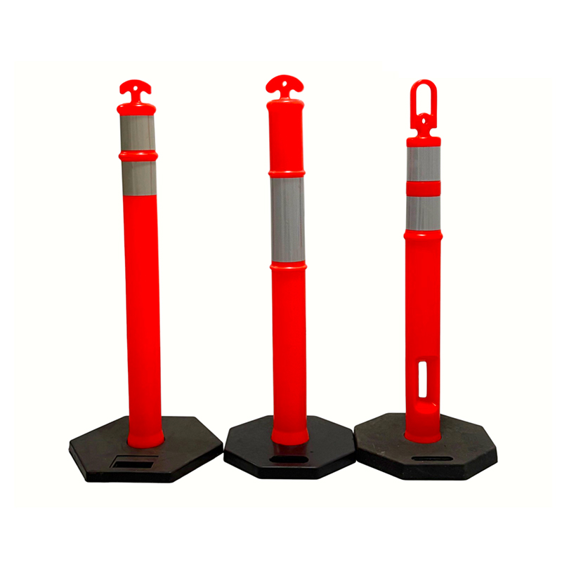 Ergonomisk bærbar T-TOP Fleksibel Delineator Post
