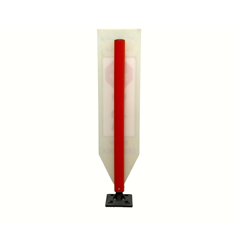 Fleksibel Traffic Delineator-skiltstavle med slagfast elastisk base