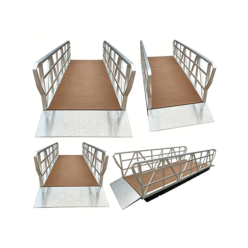 WPC Floating Dock Decking