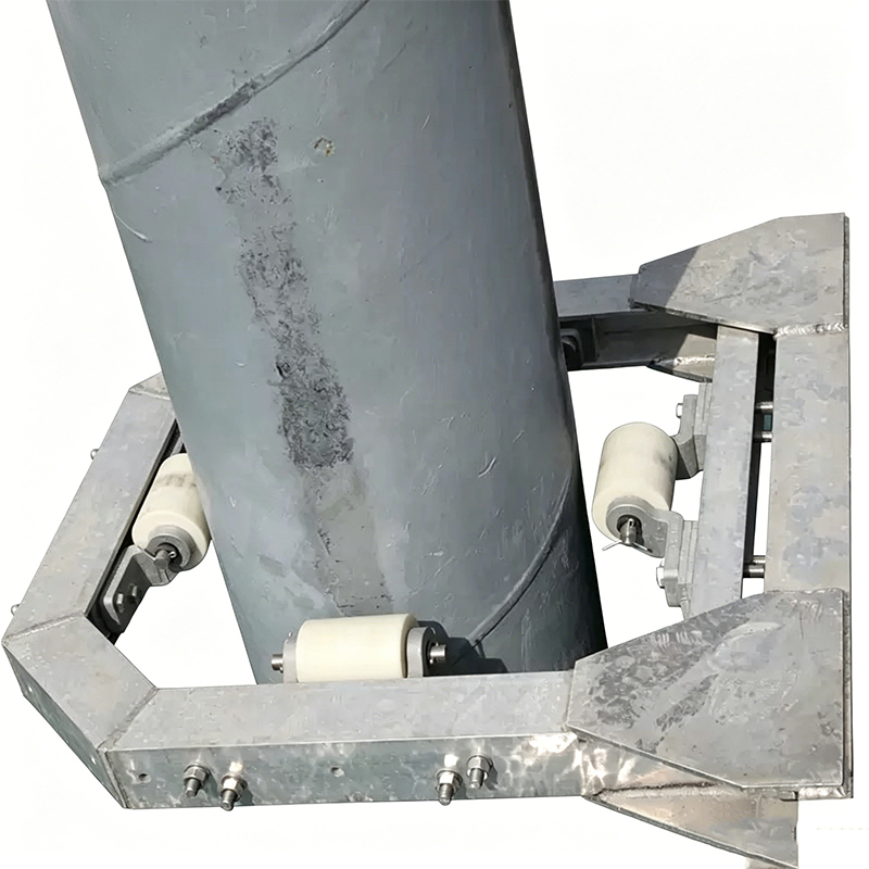 Pæleguide af aluminium og galvaniseret stål