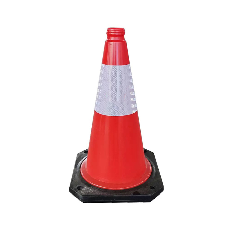 Integreret HDPE-plastik-trafikkegle med tophåndtagshul