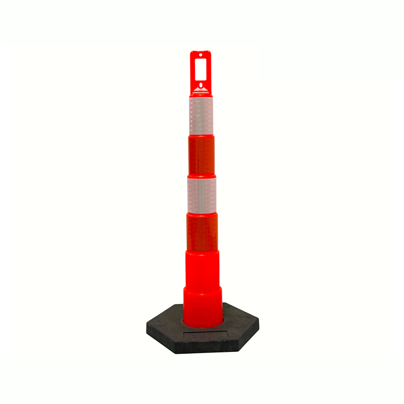 Heavy Duty Trafikadvarselsstolpe med tophåndtag