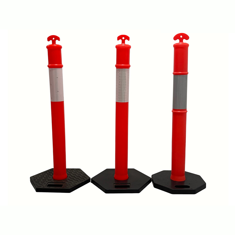 Heavy Duty Trafikadvarselsstolpe med tophåndtag