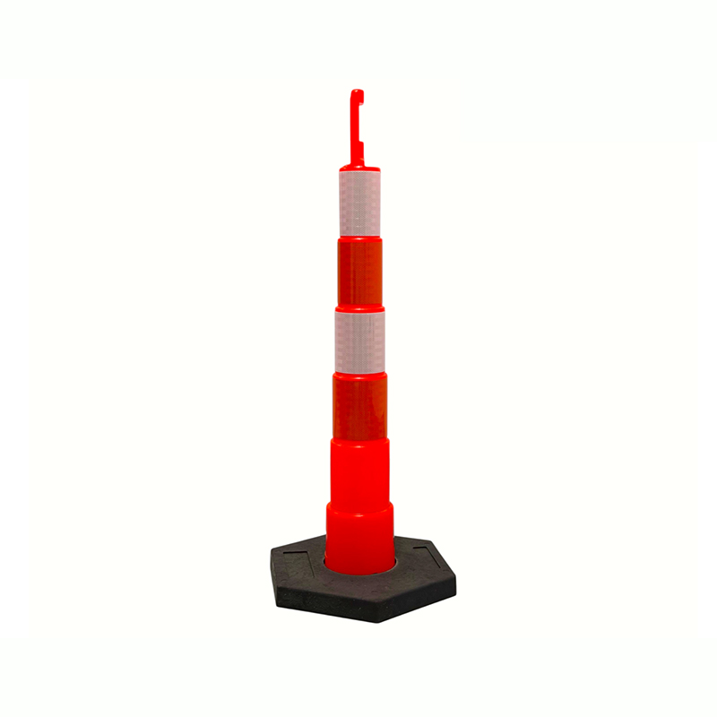 Heavy Duty Trafikadvarselsstolpe med tophåndtag