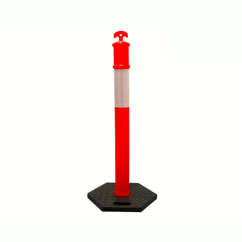 Heavy Duty Trafikadvarselsstolpe med tophåndtag