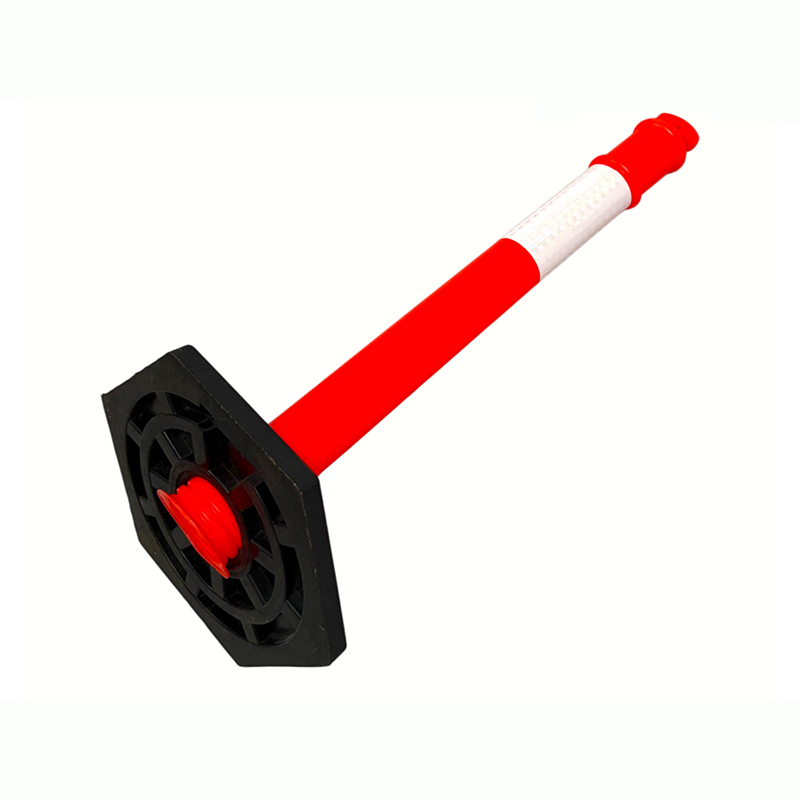 Heavy Duty Trafikadvarselsstolpe med tophåndtag