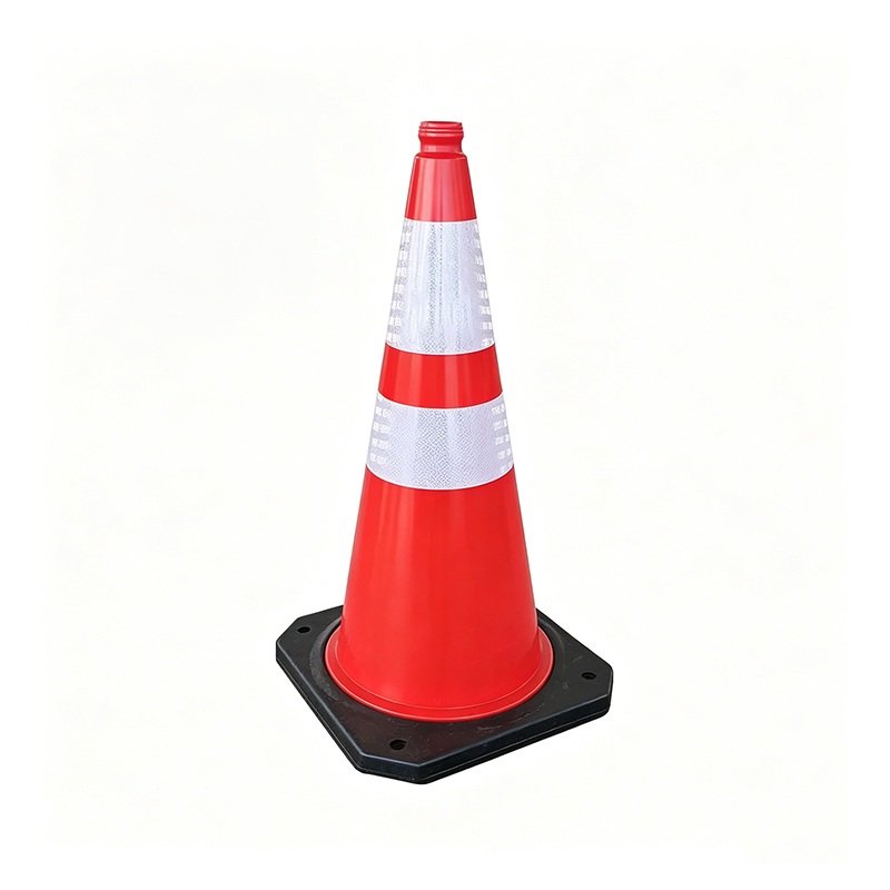 Integreret HDPE-plastik-trafikkegle med tophåndtagshul