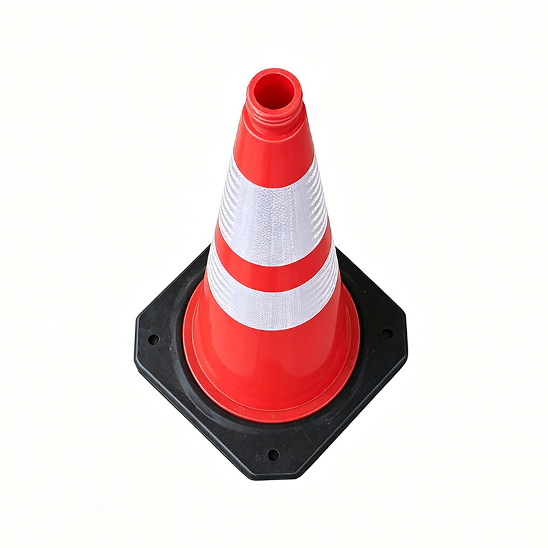 Integreret HDPE-plastik-trafikkegle med tophåndtagshul