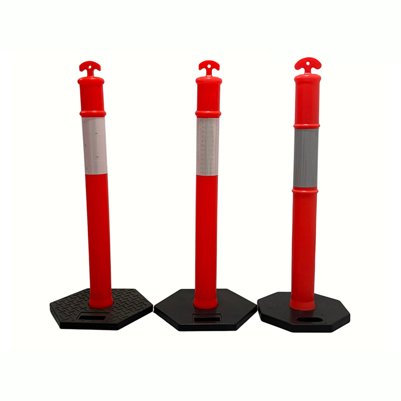 Heavy Duty Trafikadvarselsstolpe med tophåndtag