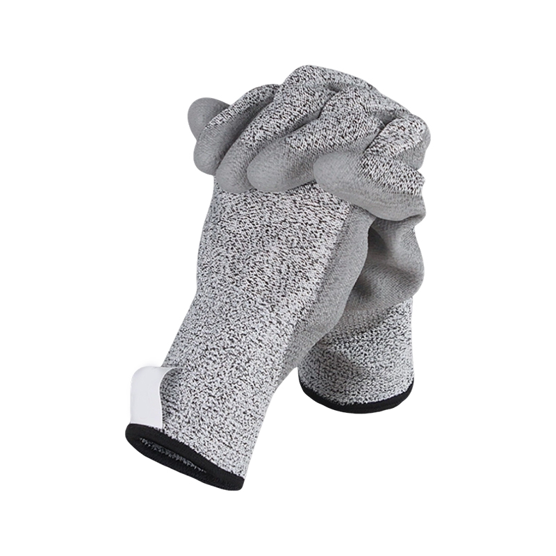 Anti Cutting dyppet PU handsker