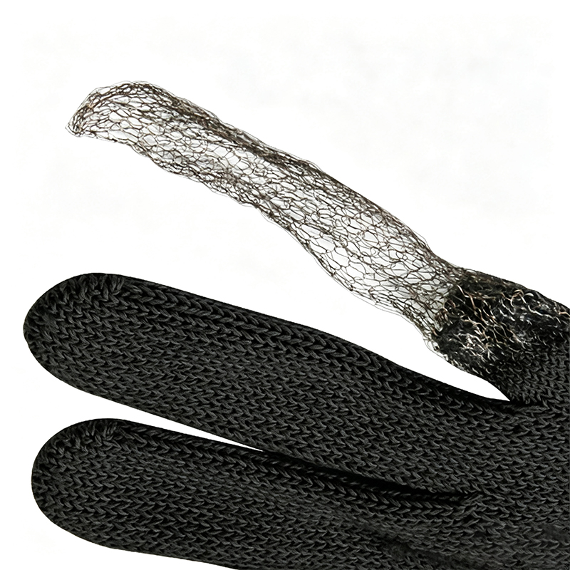 Rustfrit stål Trådnet Anti Cutting Sikkerhedshandsker