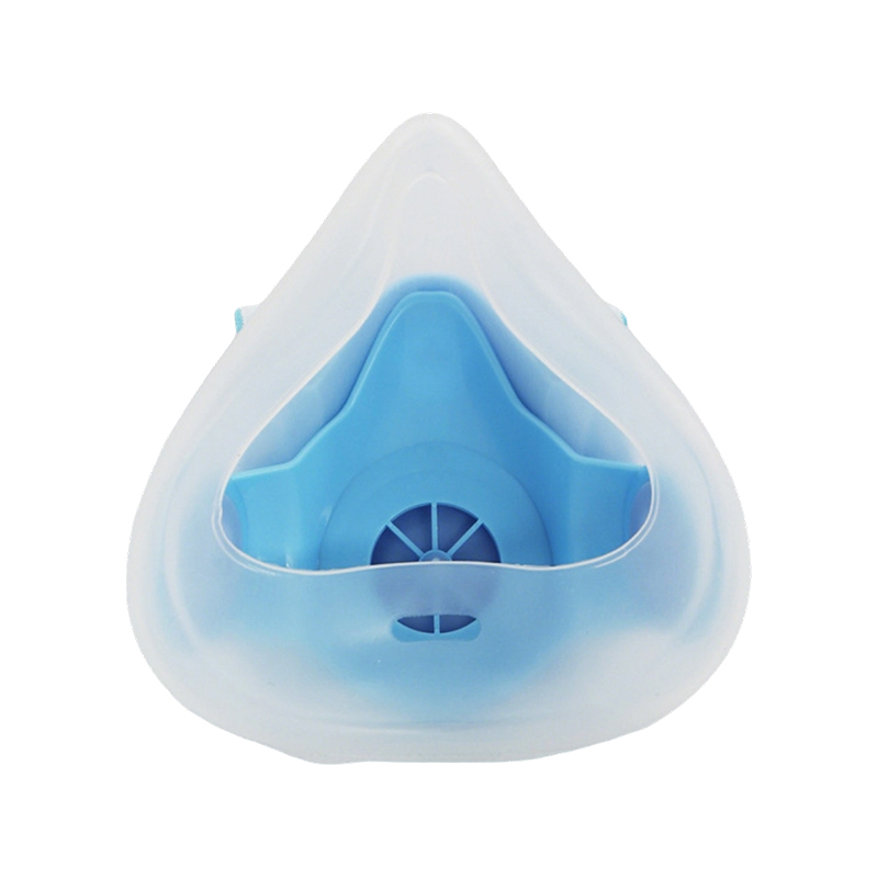 Dobbelt filter silikone gasmaske