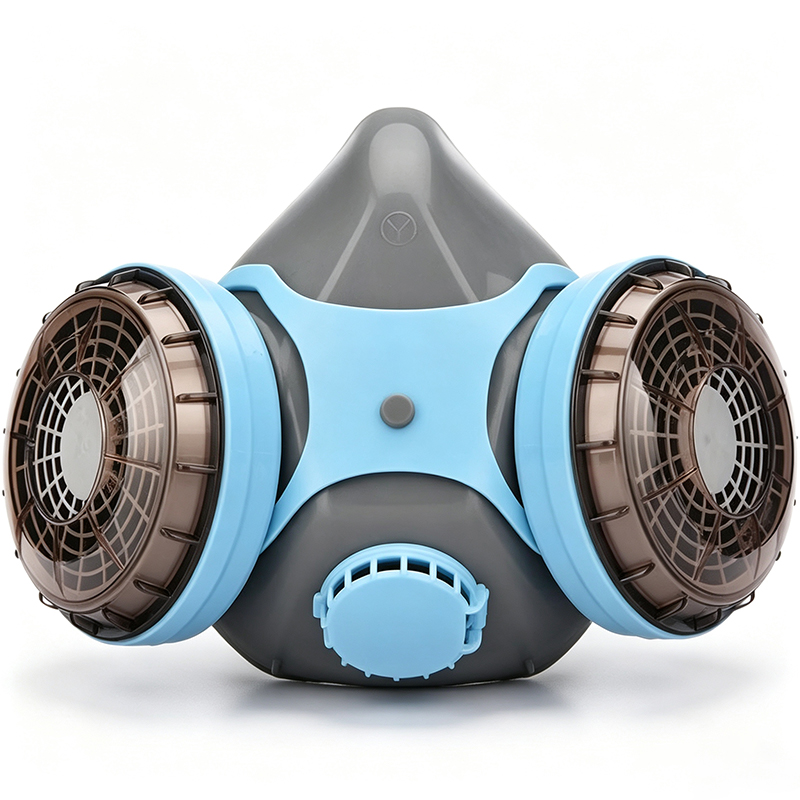Ikke-drevet luftrensende fødevaregodkendt silikonemaske