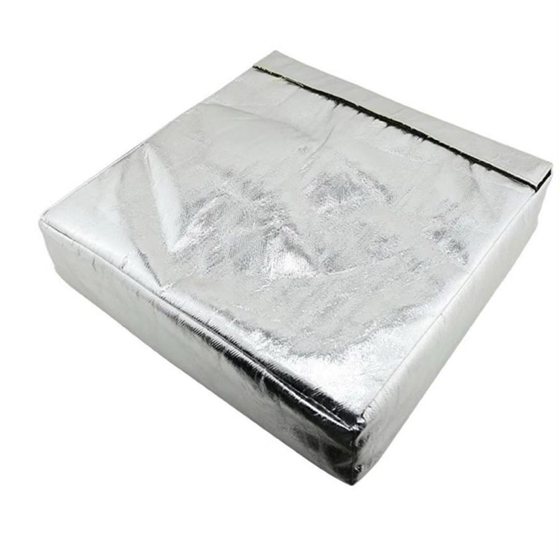 Varmereflekterende knæpude til svejsning af aluminiumsfolie