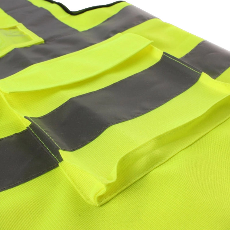 Sikkerhedsrefleksvest med høj synlighed