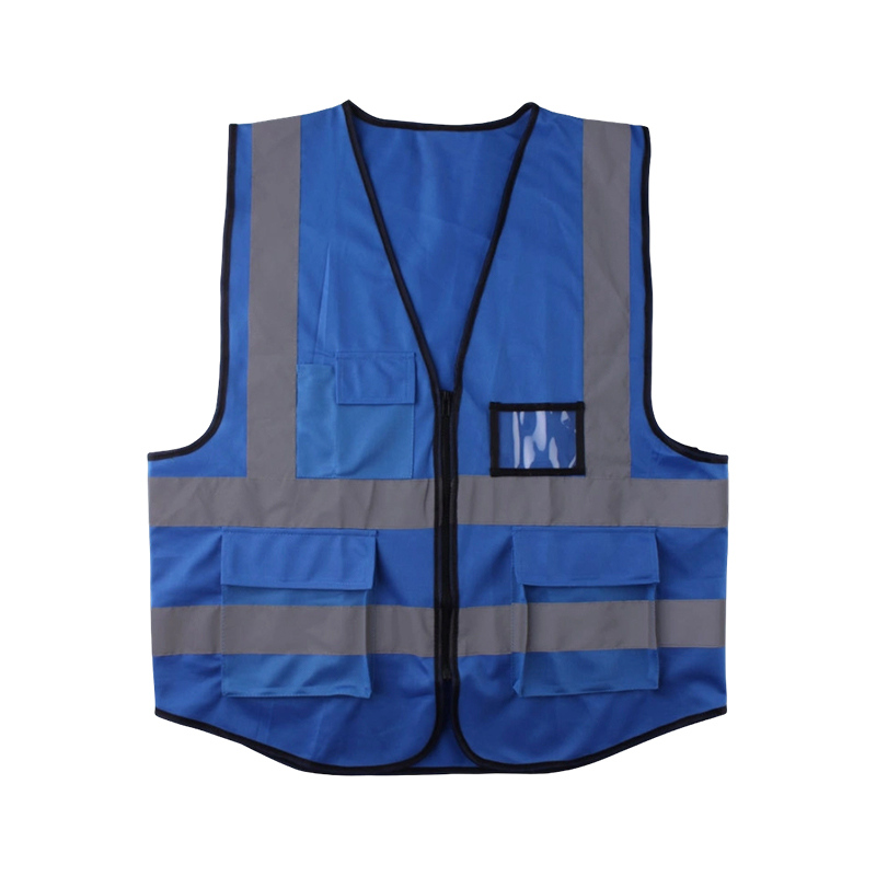Sikkerhedsrefleksvest med høj synlighed