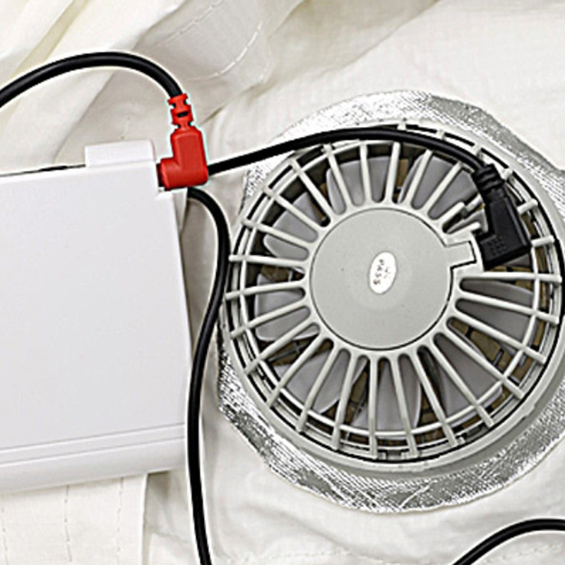 Dual-Fan Air Cooling Anti-Bee & Wasp Suit Kit