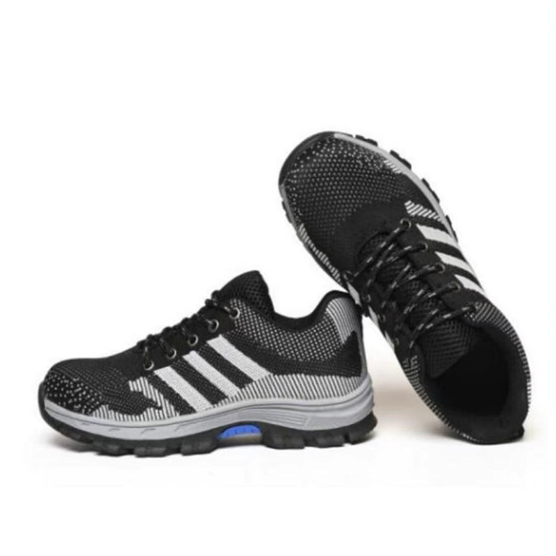 Åndbar ikke-vævet ståltå sikkerhedssko