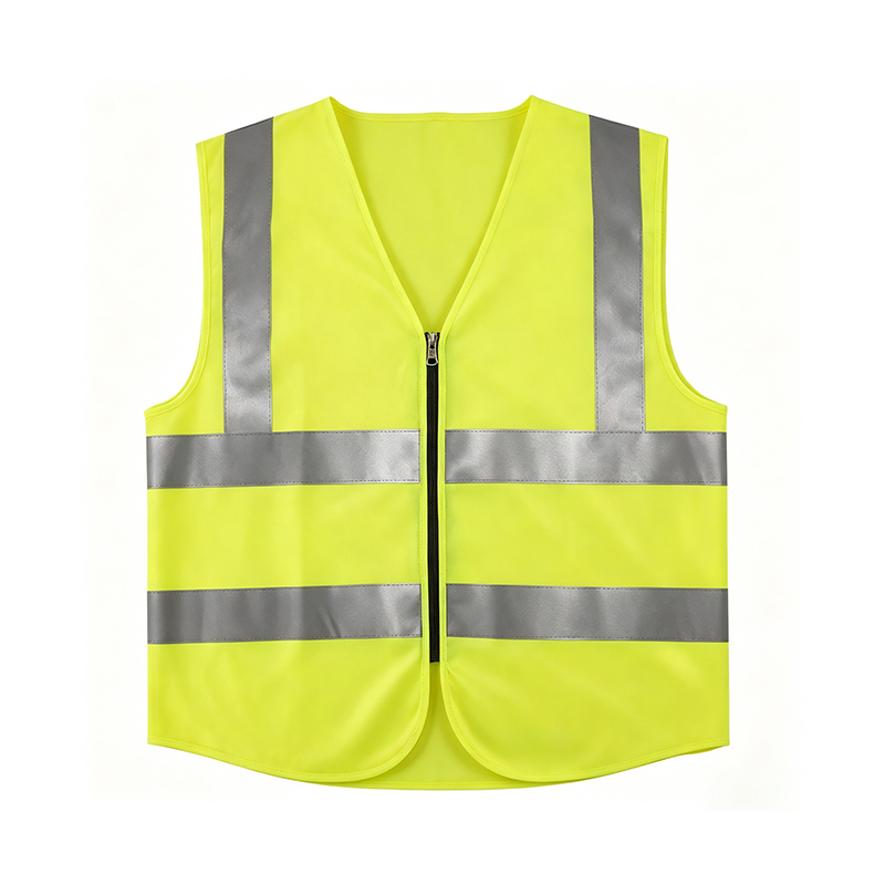 Sikkerhedsrefleksvest med høj synlighed
