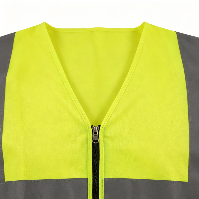 Sikkerhedsrefleksvest med høj synlighed
