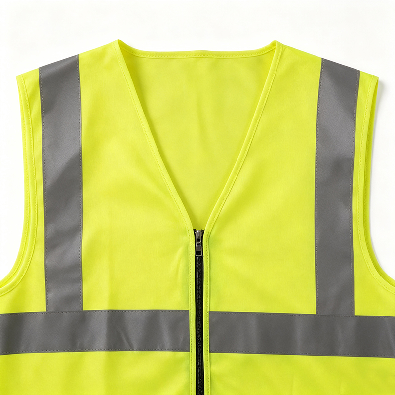Sikkerhedsrefleksvest med høj synlighed